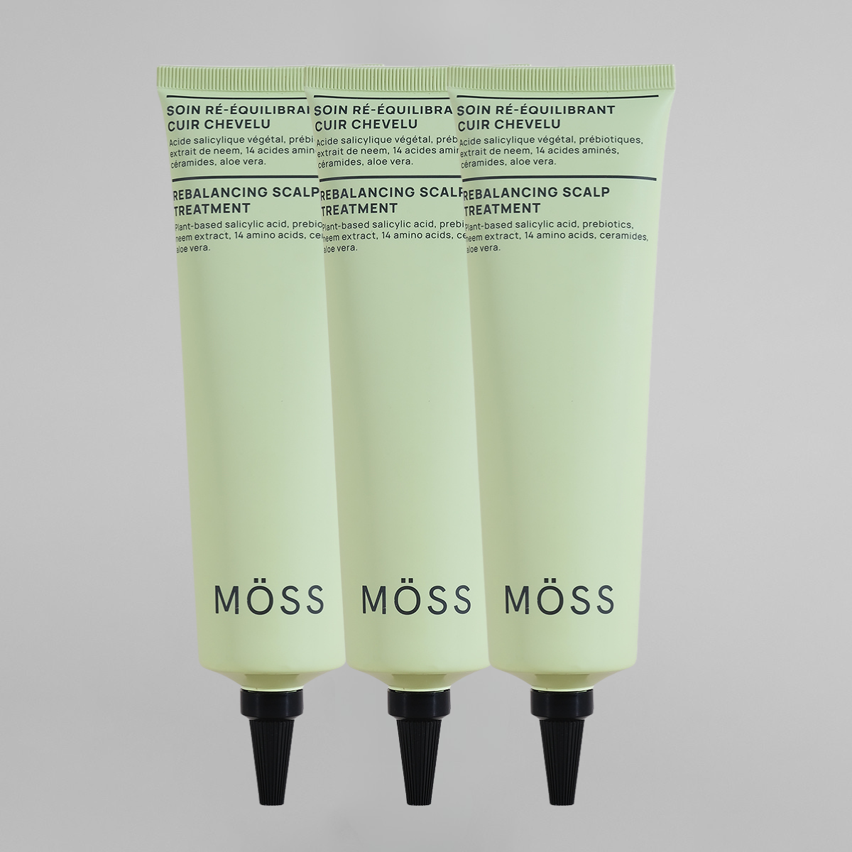 Trio Scalp rebalancing treatment: 4 to 6 months of scalp care